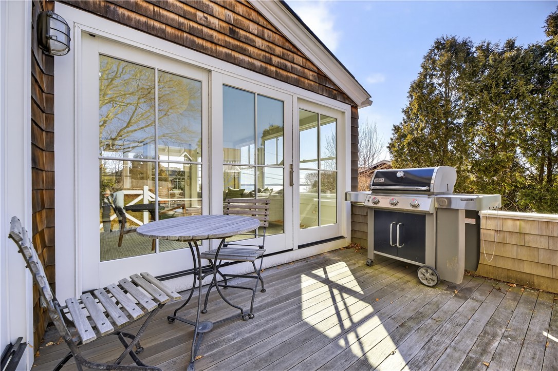47 Longfellow Road Jamestown, RI 02835 - Photo 7 of 34 Gas Grill off kitchen.