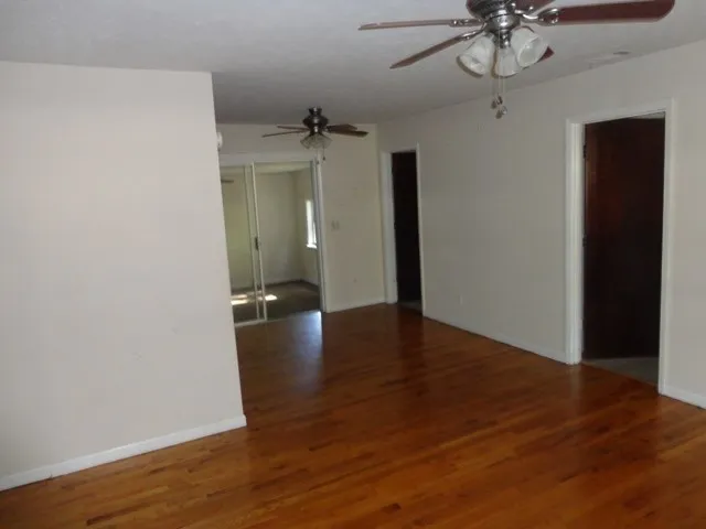 wooden floor in an empty room