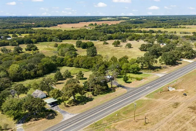a view of an ocean and city