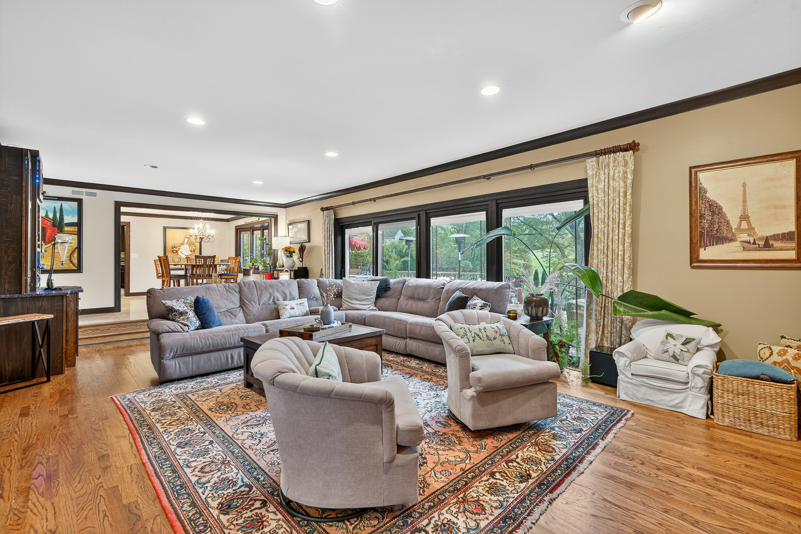 1886 West Clover Drive Inverness, IL 60067 - Photo 11 of 45 a living room with furniture and a large window