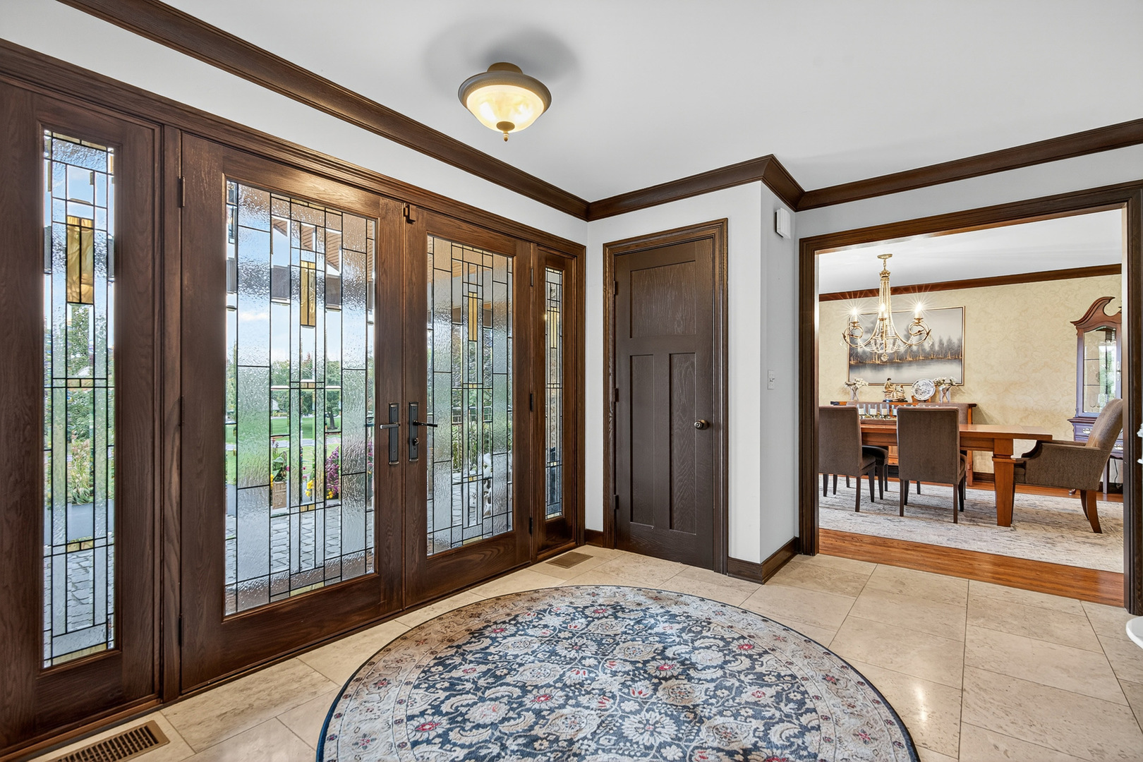 1886 West Clover Drive Inverness, IL 60067 - Photo 15 of 45 a view of a livingroom with furniture and floor to ceiling window