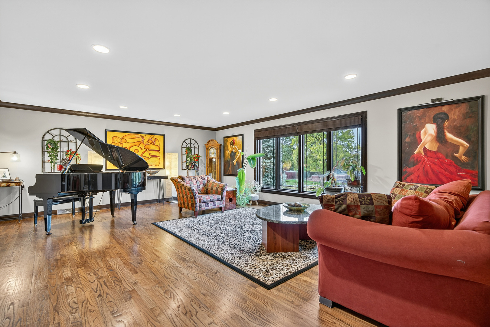 1886 West Clover Drive Inverness, IL 60067 - Photo 2 of 45 a living room with furniture and a large window