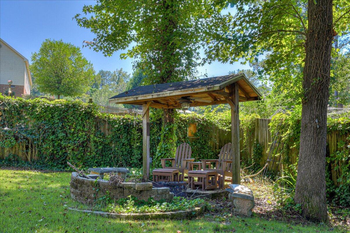 2008 Gregory Lake Road North Augusta, SC 29860 - Photo 38 of 56 Perfect spot to sit & relax- have a fire pit lit for cool evenings.