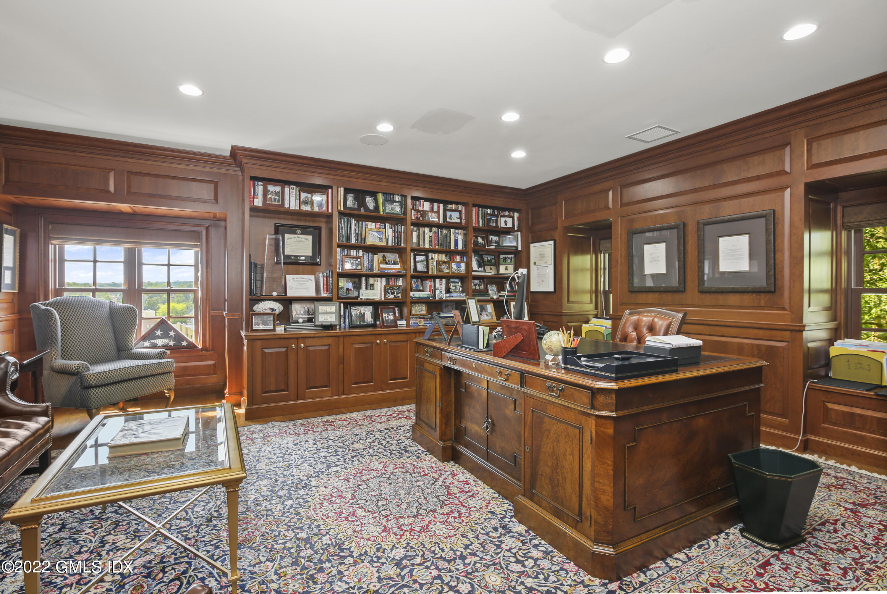 62 Ridge Street Greenwich, CT 06830 - Photo 30 of 40 a kitchen with a stove and a refrigerator
