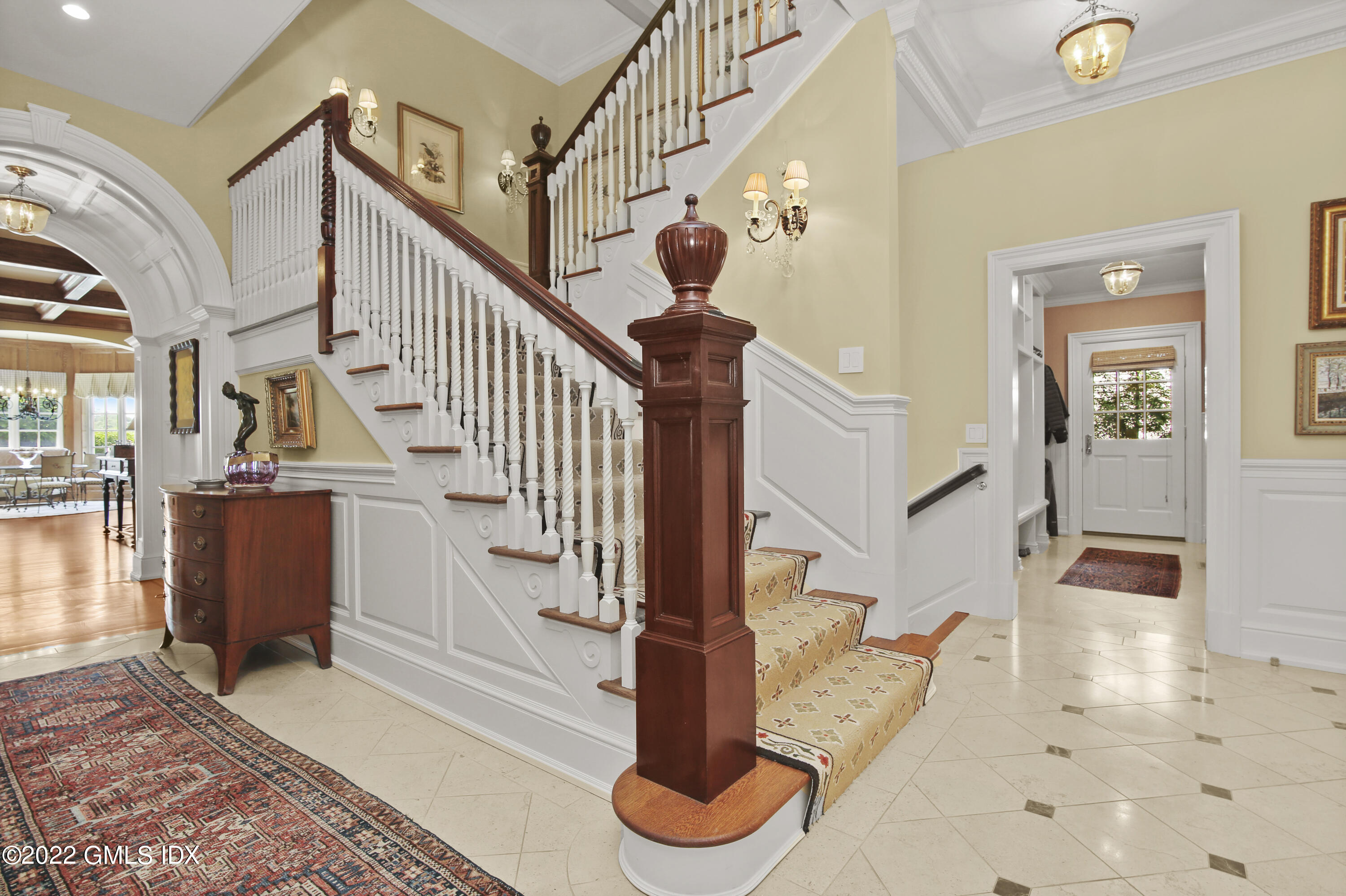 62 Ridge Street Greenwich, CT 06830 - Photo 3 of 40 a view of entryway and hall with wooden floor