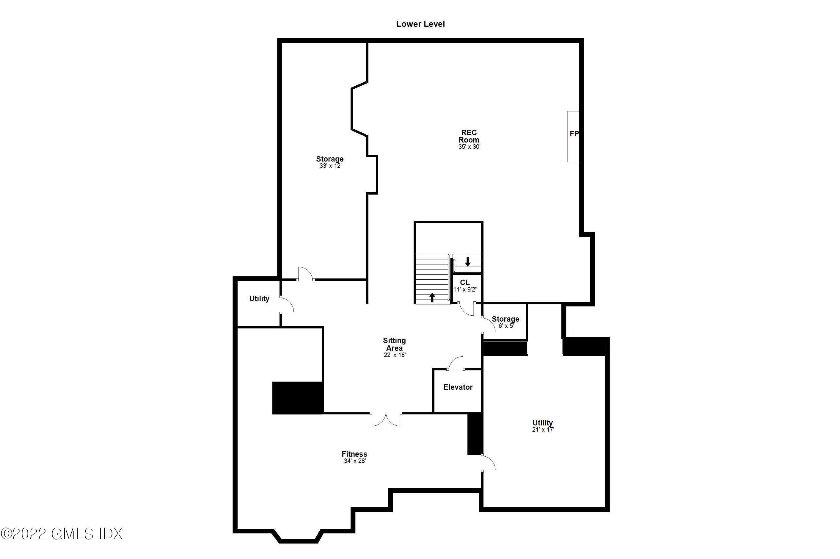 62 Ridge Street Greenwich, CT 06830 - Photo 40 of 40 a picture of floor plan