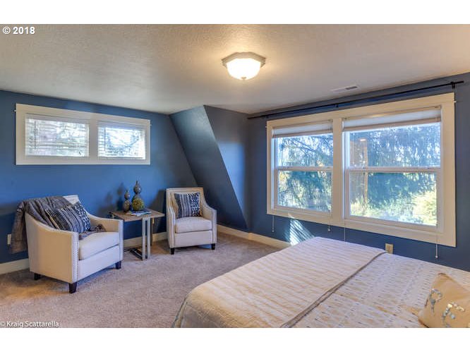 9506 Southwest Boones Ferry Road Portland, OR 97219 - Photo 16 of 32 a living room with furniture and large windows