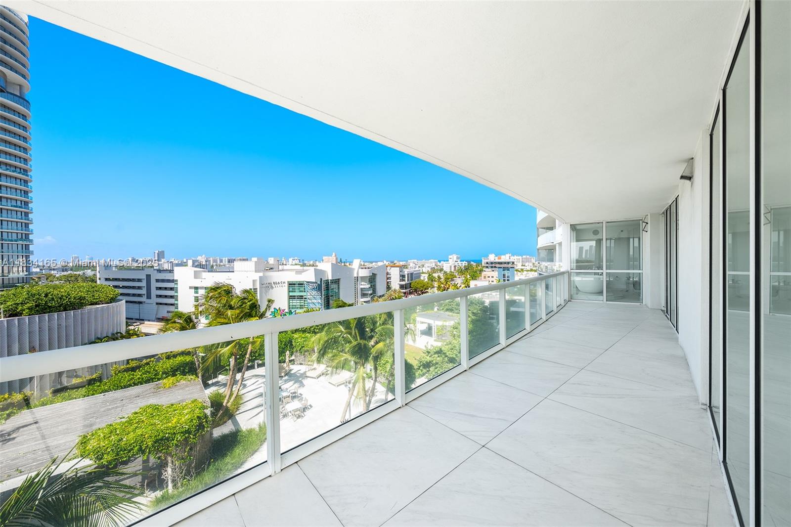 450 Alton Road, Unit 901902 Miami Beach, FL 33139 - Photo 33 of 100 a view of balcony with city view