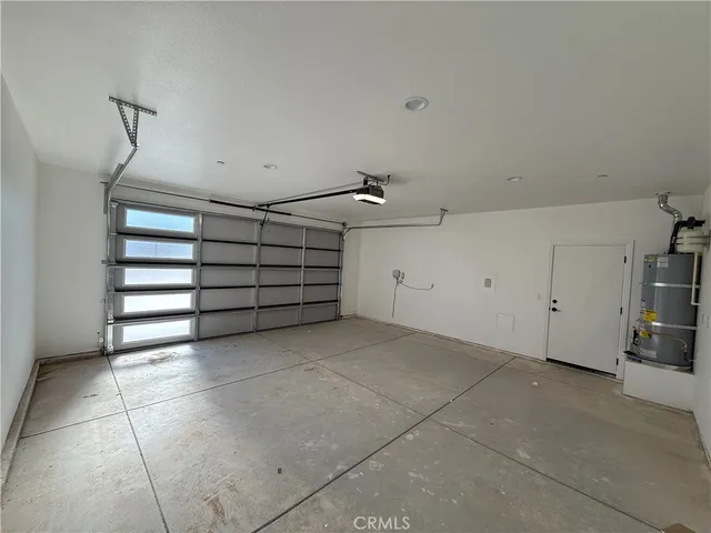 a view of a garage room