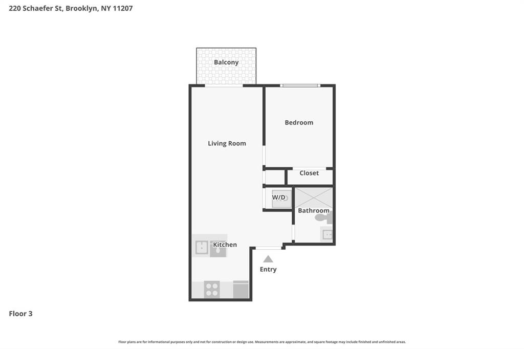 220 Schaefer Street, Unit 3B Brooklyn, NY 11207 - Photo 3 of 10