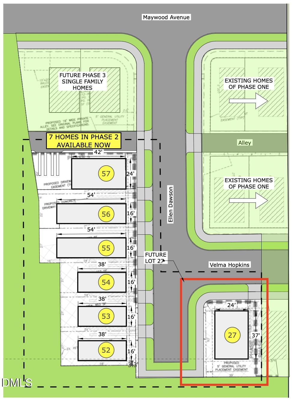 623 Velma Hopkins Lane Raleigh, NC 27603 - Photo 2 of 13 a sign on the wall of a building