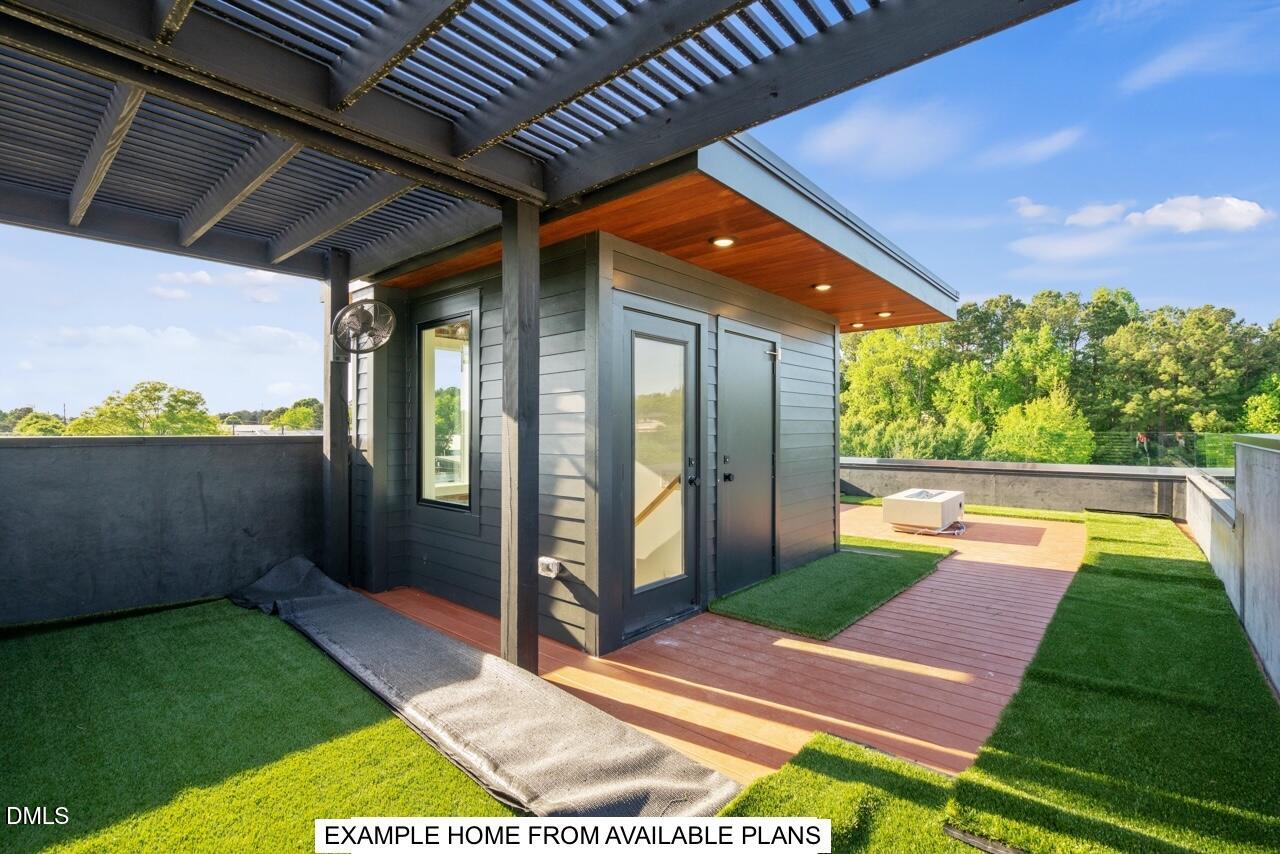 623 Velma Hopkins Lane Raleigh, NC 27603 - Photo 8 of 13 a view of yard with patio