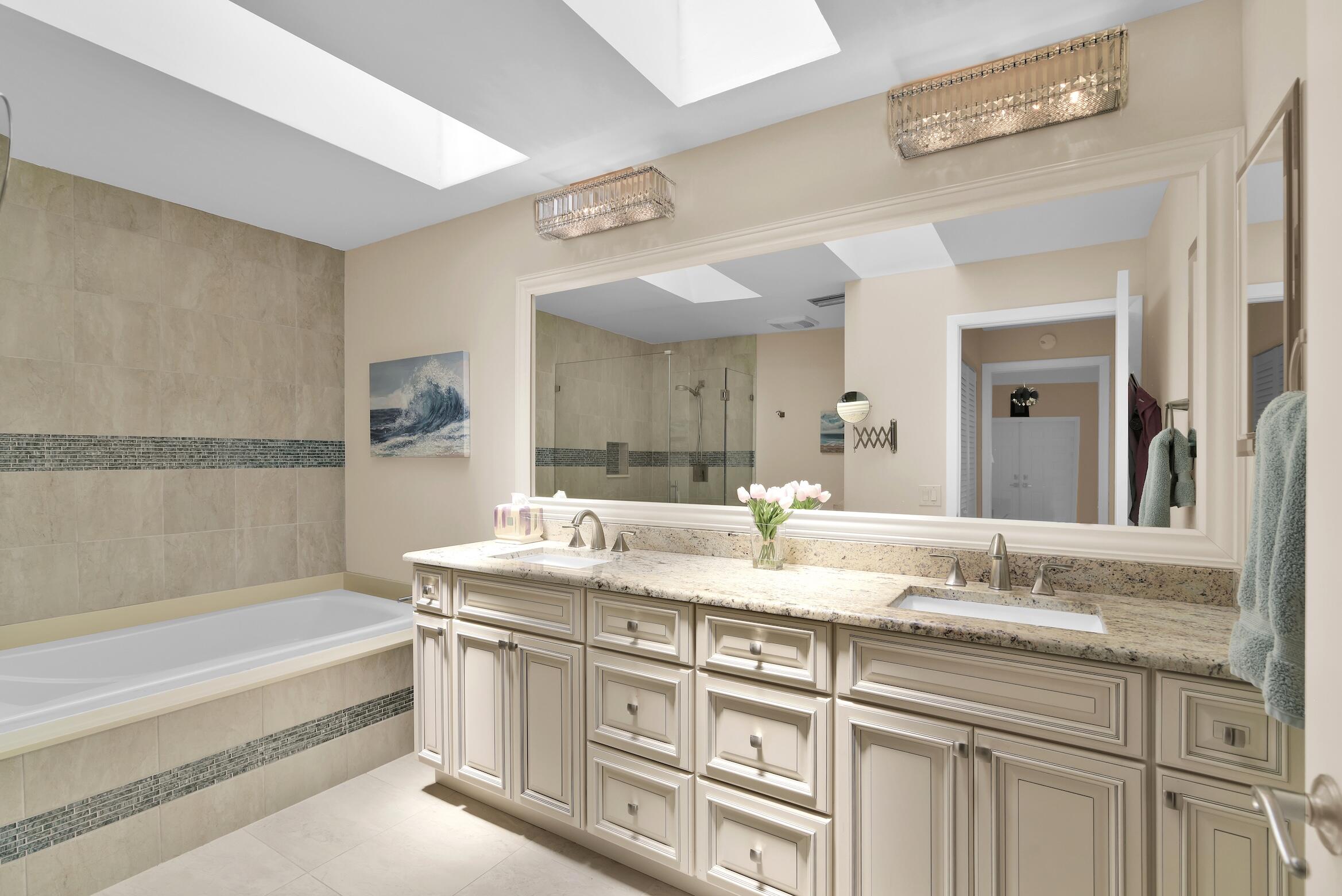 21368 Bridgeview Drive Boca Raton, FL 33428 - Photo 47 of 67 beautifully updated primary bathroom