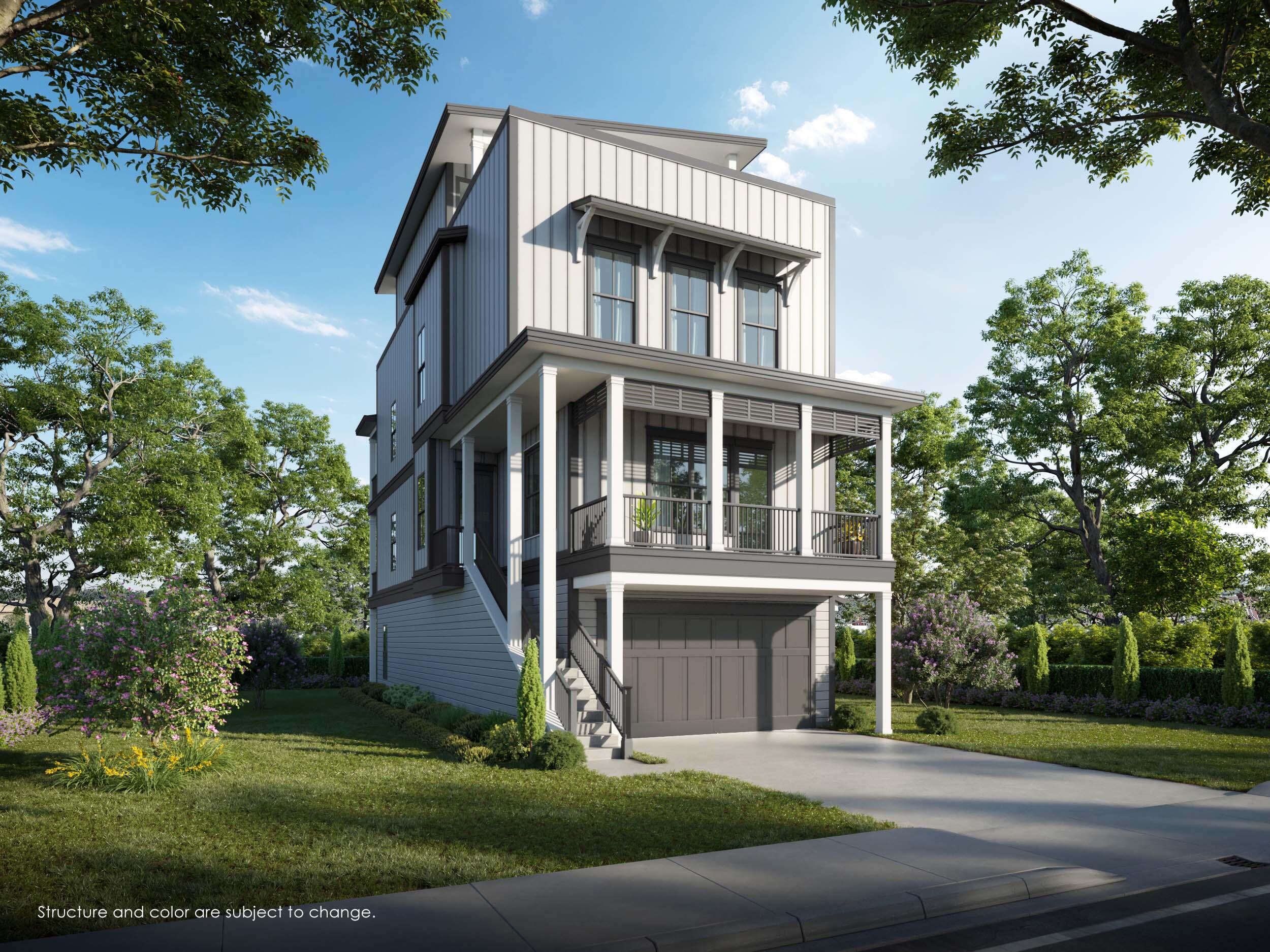 13063 Highway 98, Unit LOT 5 Inlet Beach, FL 32461 - Photo 1 of 14 a front view of a house with a yard