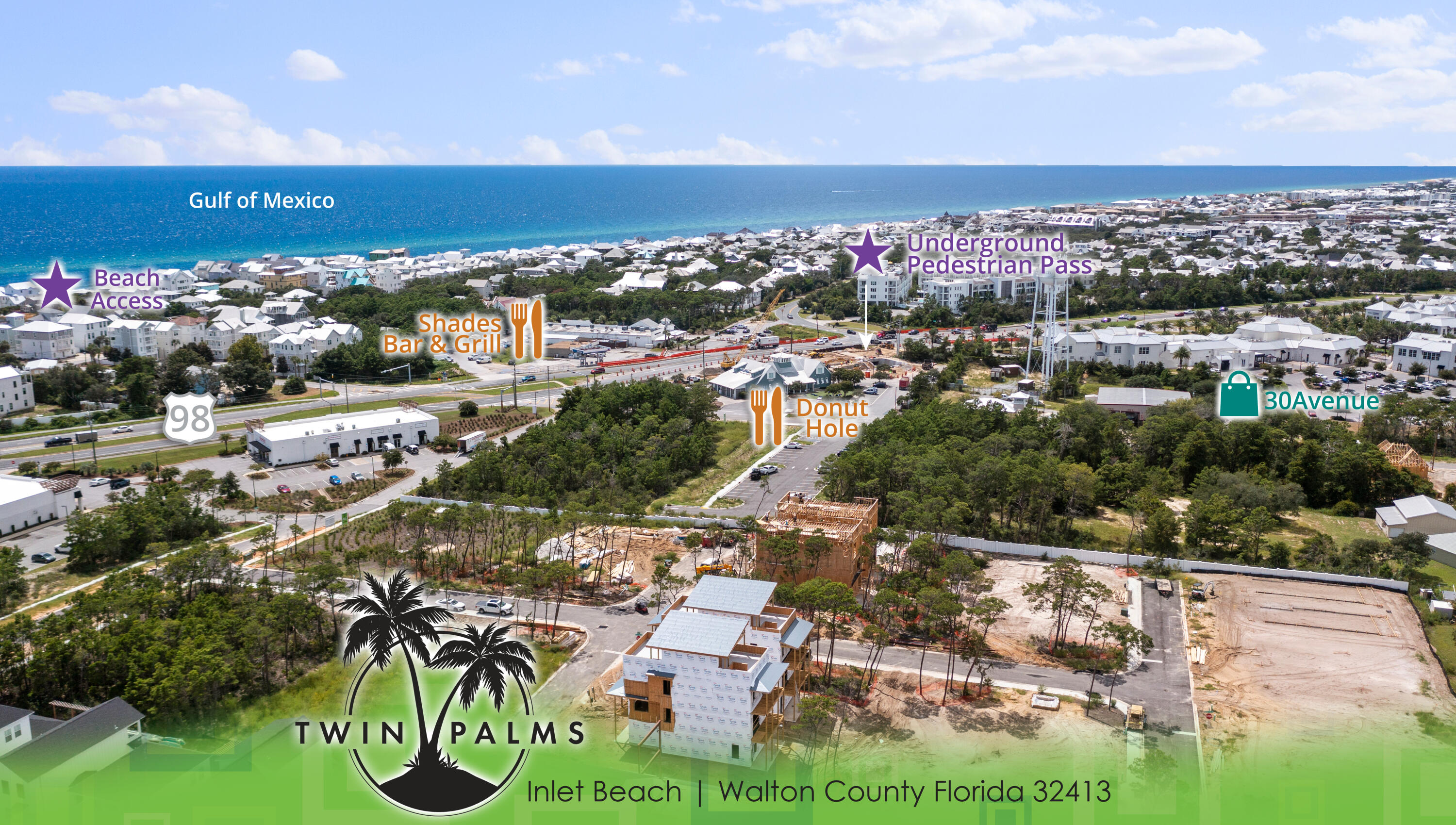 13063 Highway 98, Unit LOT 5 Inlet Beach, FL 32461 - Photo 13 of 14 a view of a city