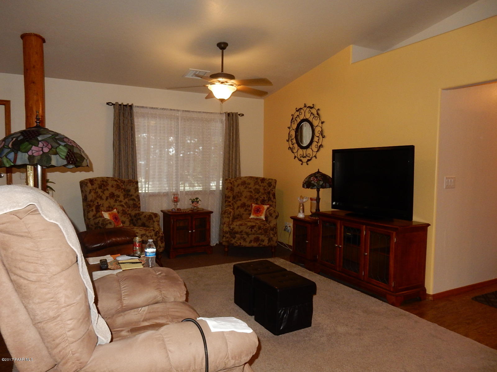 600 West Iris Road Paulden, AZ 86334 - Photo 13 of 39 a living room with furniture and a flat screen tv