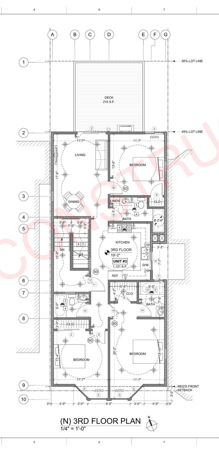 292-296 Arleta Avenue San Francisco, CA 94134 - Photo 8 of 8 a black and white photo of a painting