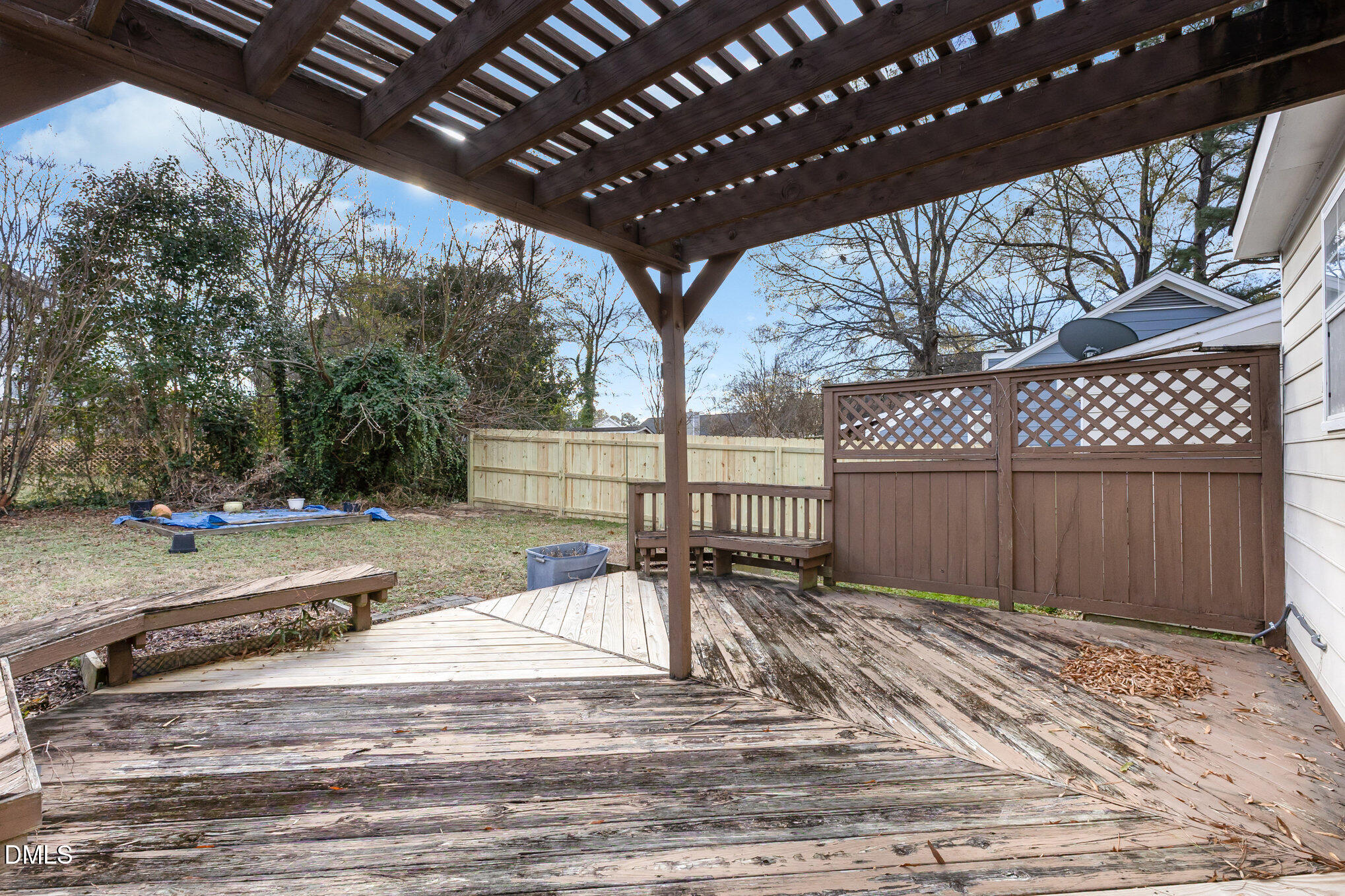 2108 Carthage Circle Raleigh, NC 27604 - Photo 23 of 27 a view of a backyard