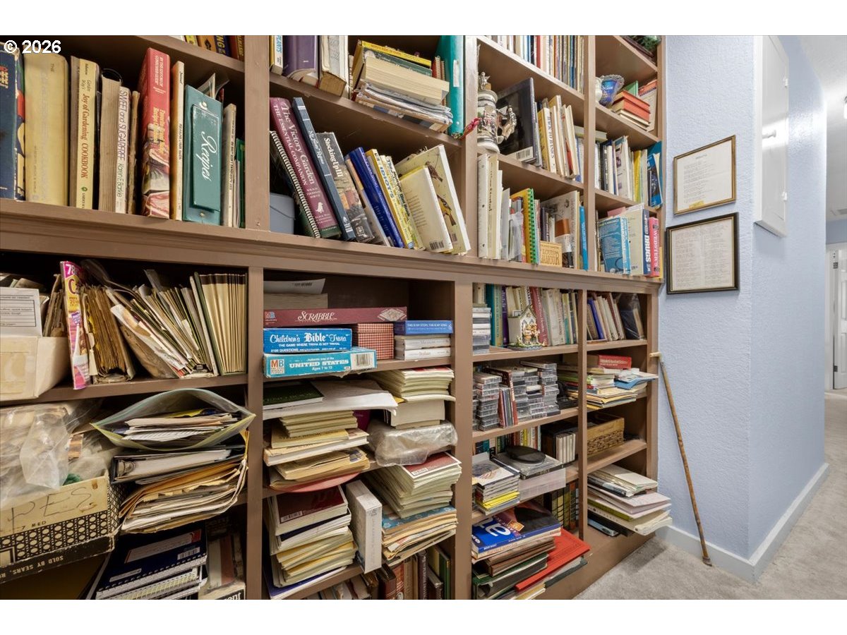 2277 Cougar Creek Road Oakland, OR 97462 - Photo 25 of 34 a view of walk in closet with clothes and shoes
