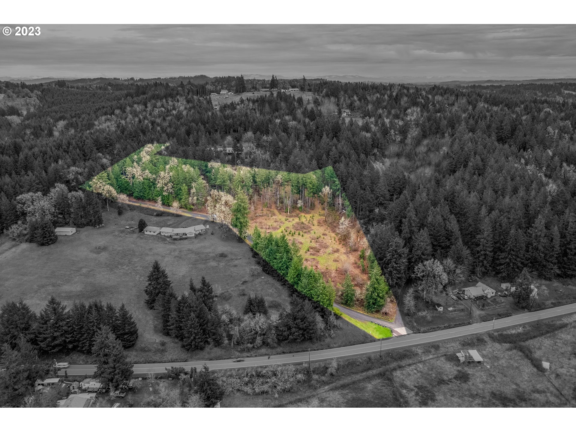 5891 Kings Ridge Road, Unit 1 Dallas, OR 97338 - Photo 1 of 48 a view of a yard with an ocean