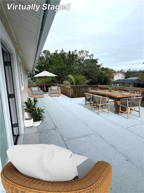 8430 Wren Road Fort Myers, FL 33967 - Photo 32 of 50 View of patio