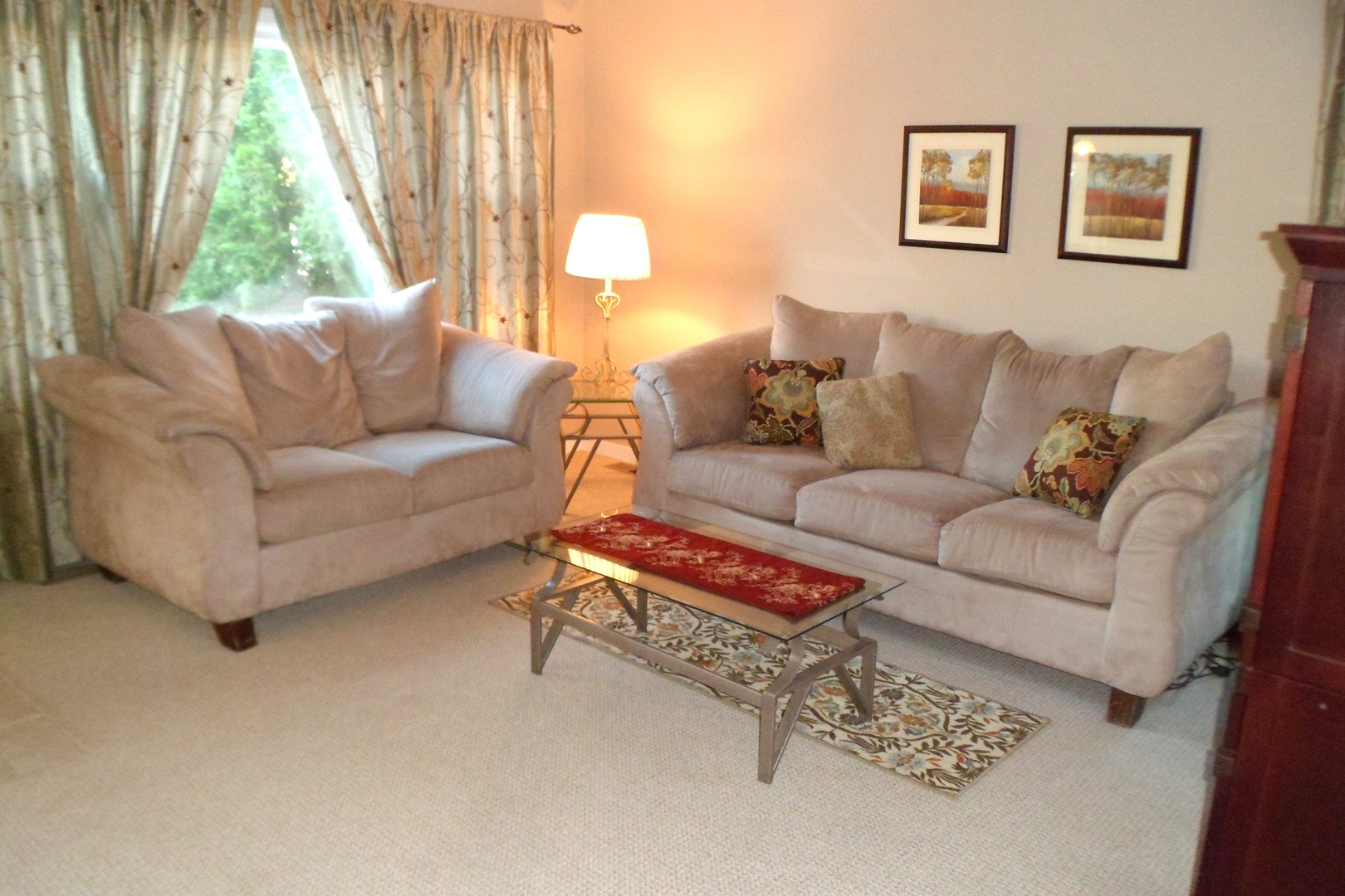 10708 Princess Avenue Chicago Ridge, IL 60415 - Photo 5 of 16 a living room with furniture and a large window