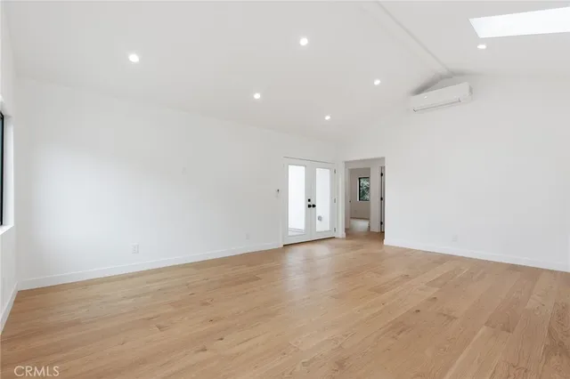 a view of empty room