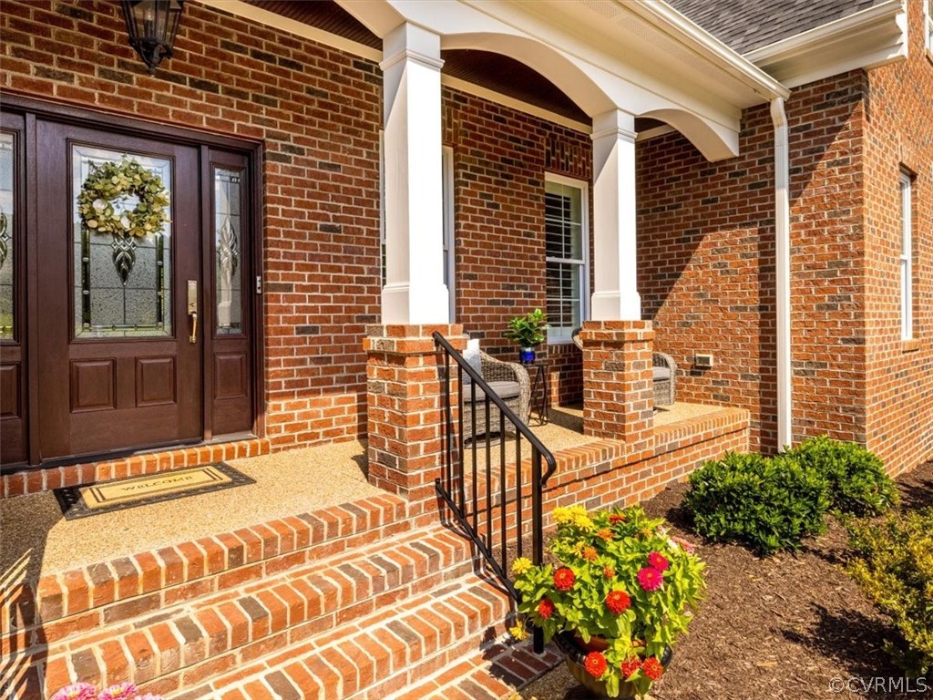 13536 Kelham Road Midlothian, VA 23113 - Photo 3 of 49 a front view of a house with a porch
