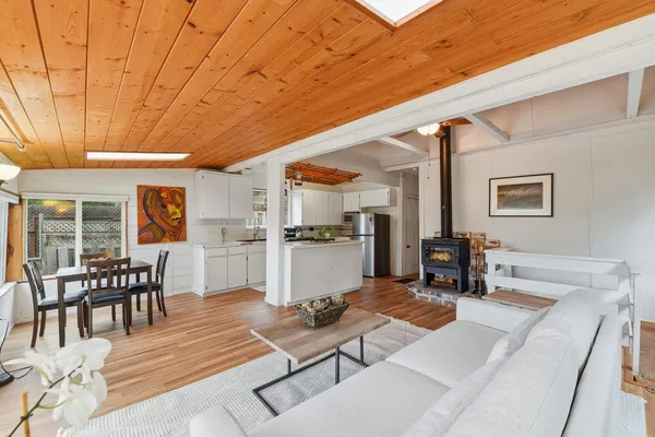 a outdoor space with lots of table and chairs