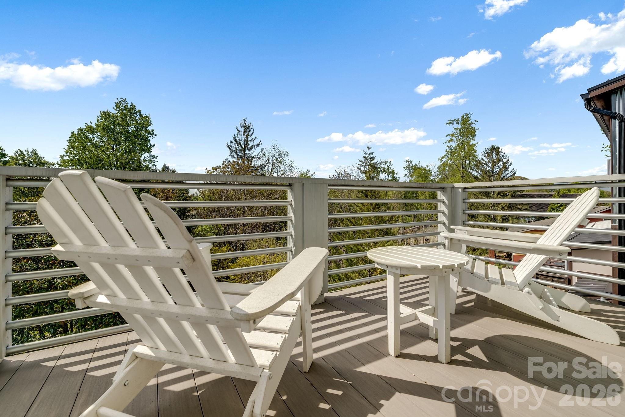 14 Sulphur Springs Road Asheville, NC 28806 - Photo 13 of 29 a view of a balcony with chairs
