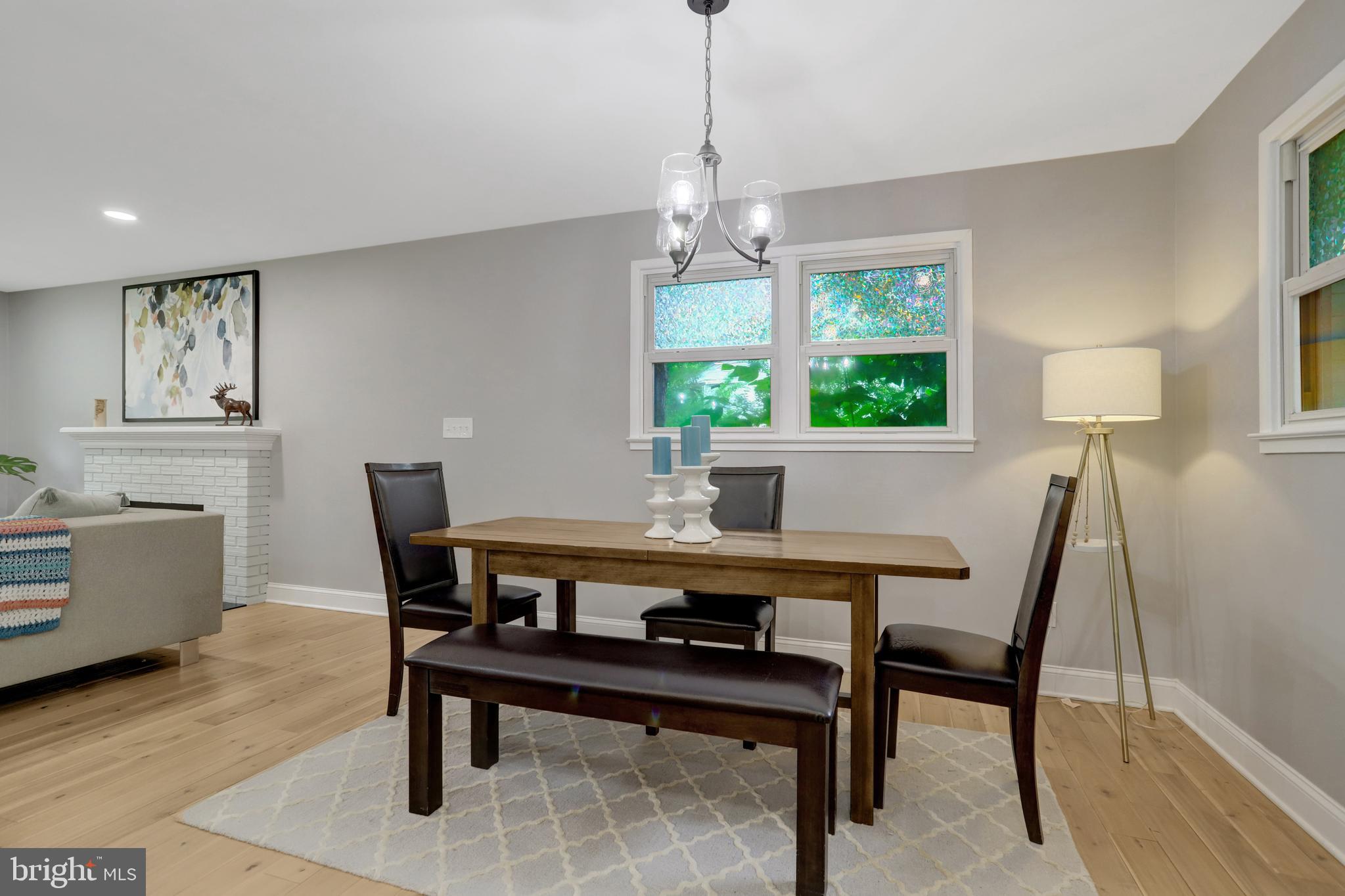 5418 Inverchapel Road Springfield, VA 22151 - Photo 12 of 94 a view of a dining room with furniture window and outside view