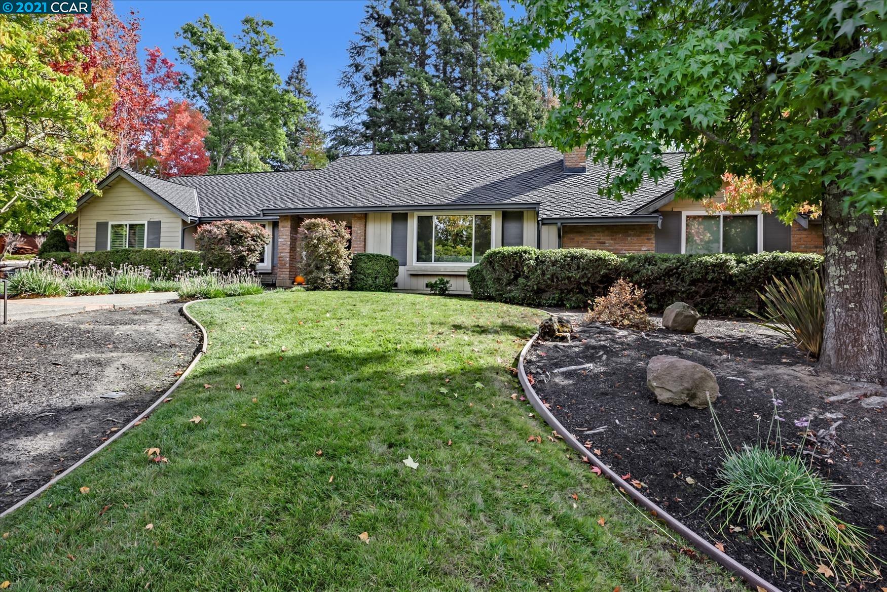 34 Sanders Ranch Road Moraga, CA 94556 - Photo 1 of 1 a view of a house with a garden