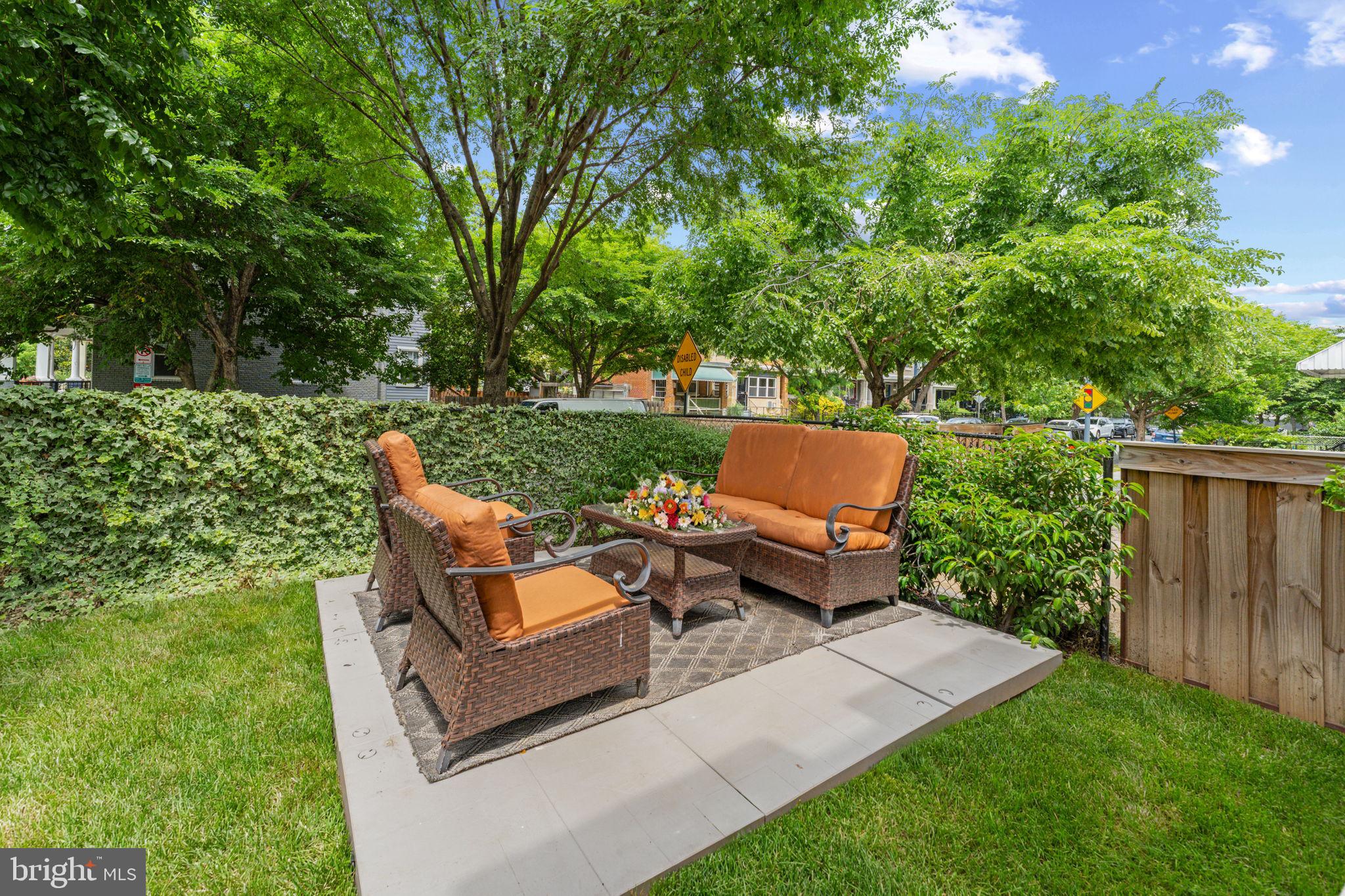 2339 3rd Street Northeast Washington, DC 20002 - Photo 2 of 59 Entertain on your private patio!