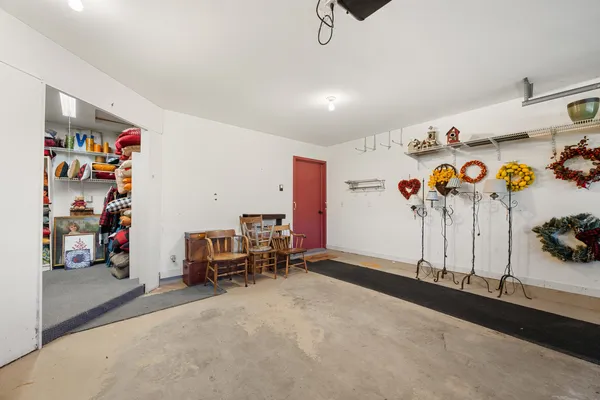 a view of a room with toys