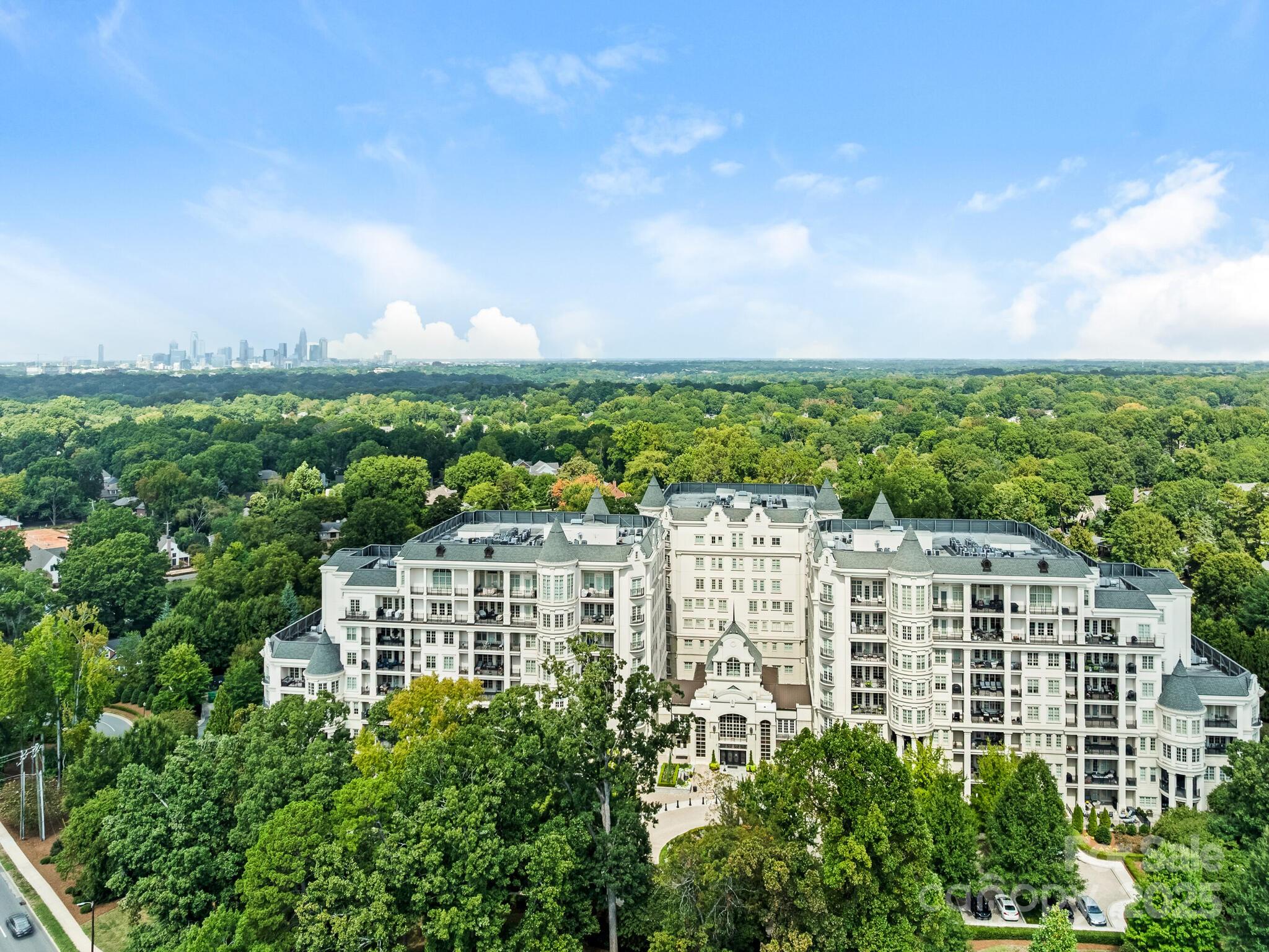 2823 Providence Road, Unit 152 Charlotte, NC 28211 - Photo 3 of 41 aerial view of city with tall buildings