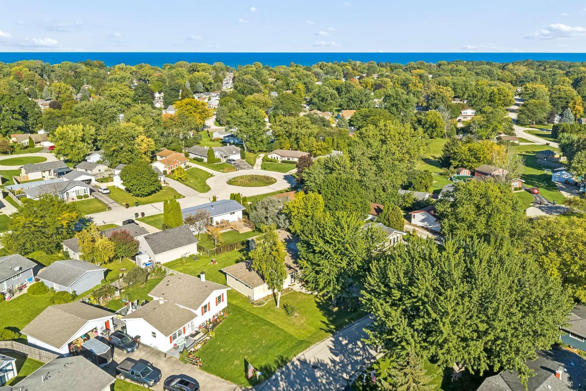 2940 Lake Vista Court Racine, WI 53402 - Photo 2 of 33 Aerial View