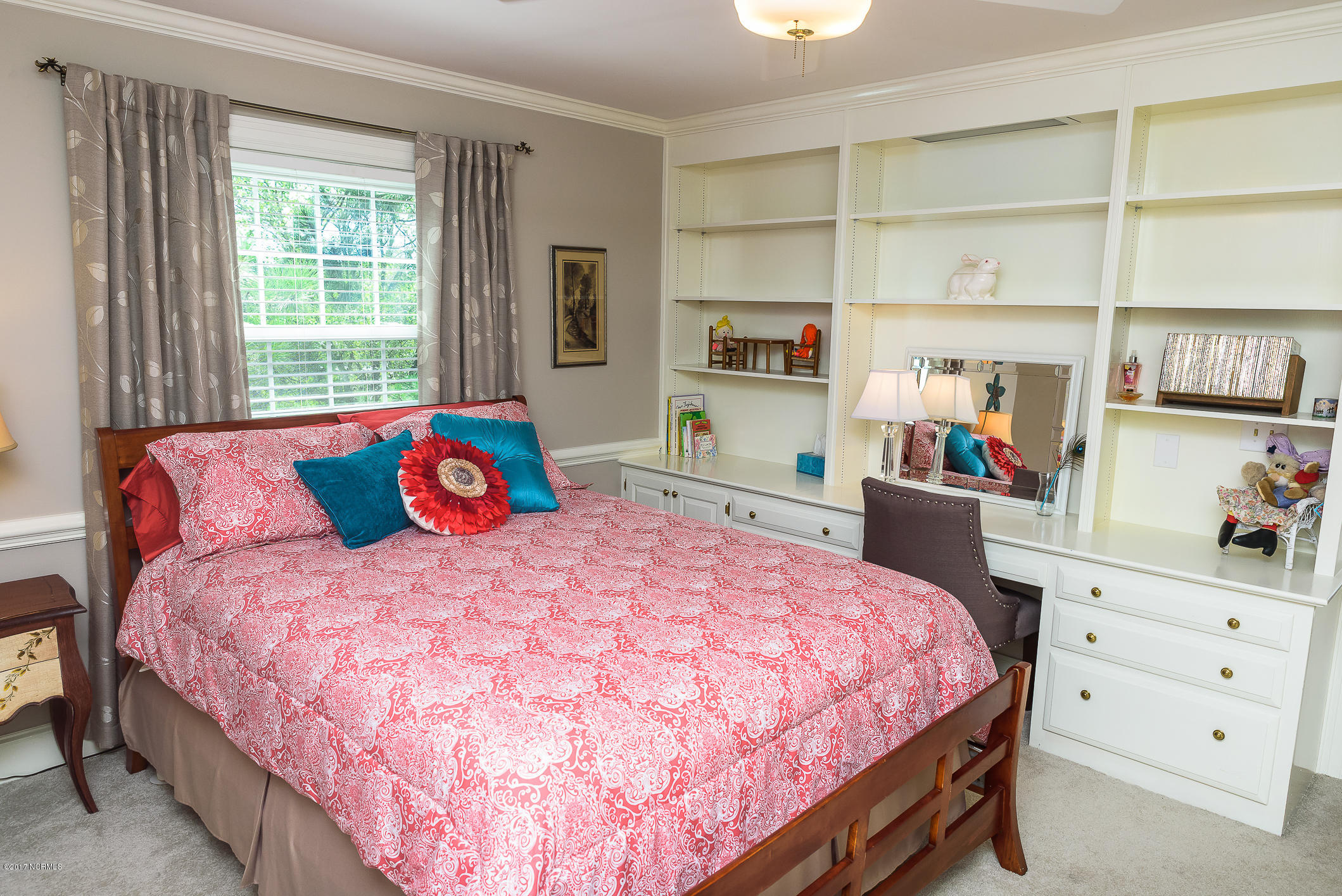8567 Stantonsburg Road Farmville, NC 27828 - Photo 19 of 27 Bedroom #3 with built-ins and walk in closet
