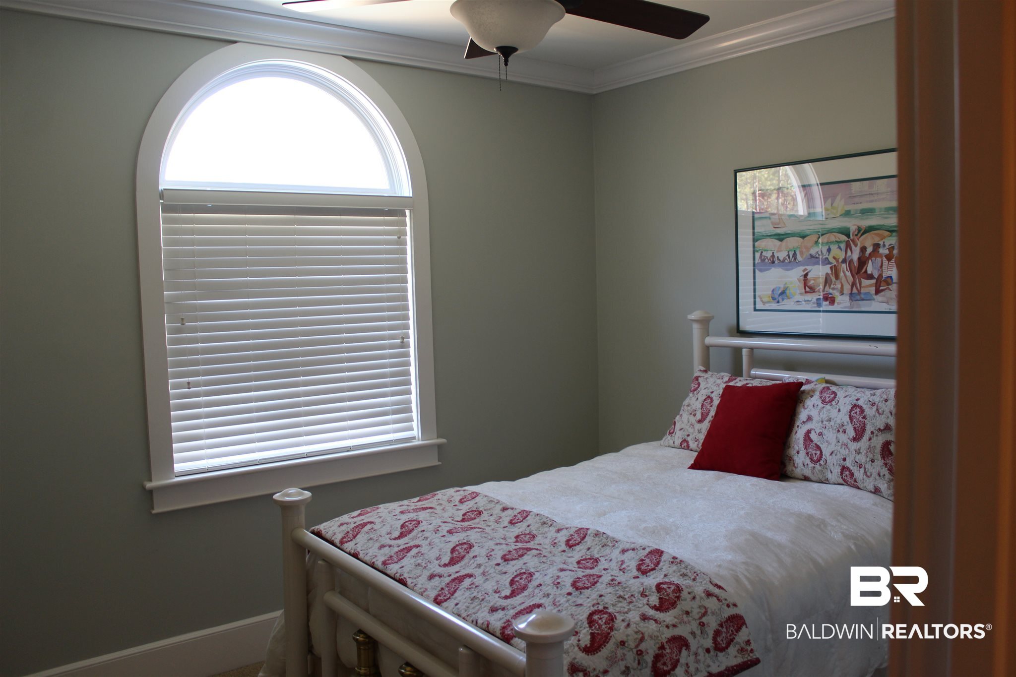 5187 Millhouse Road Gulf Shores, AL 36542 - Photo 34 of 49 Carpeted with ceiling fan