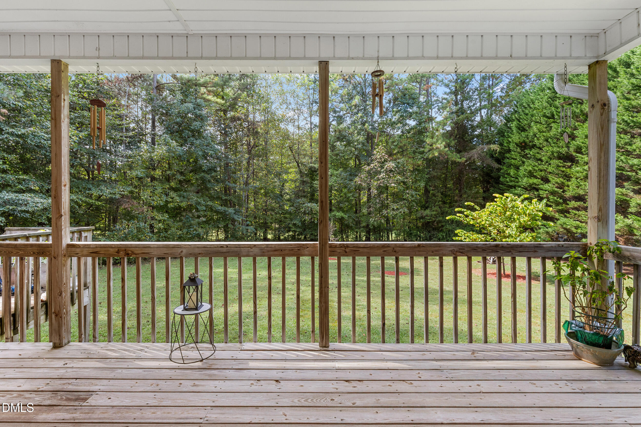 7619 Whitaker Drive Summerfield, NC 27358 - Photo 23 of 25 a view of a wooden balcony