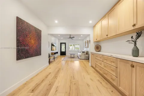 a very nice looking room with a large window