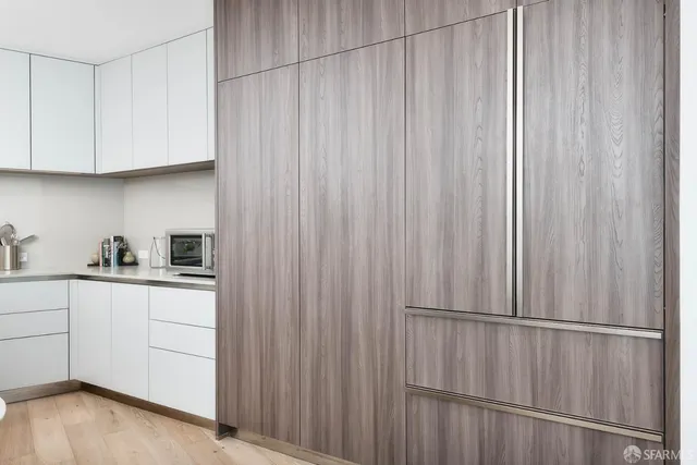 a kitchen with a sink