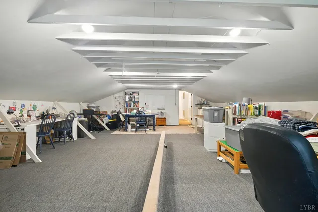 a view of storage and utility room