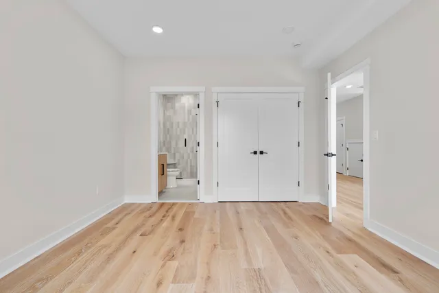 wooden floor in an empty room