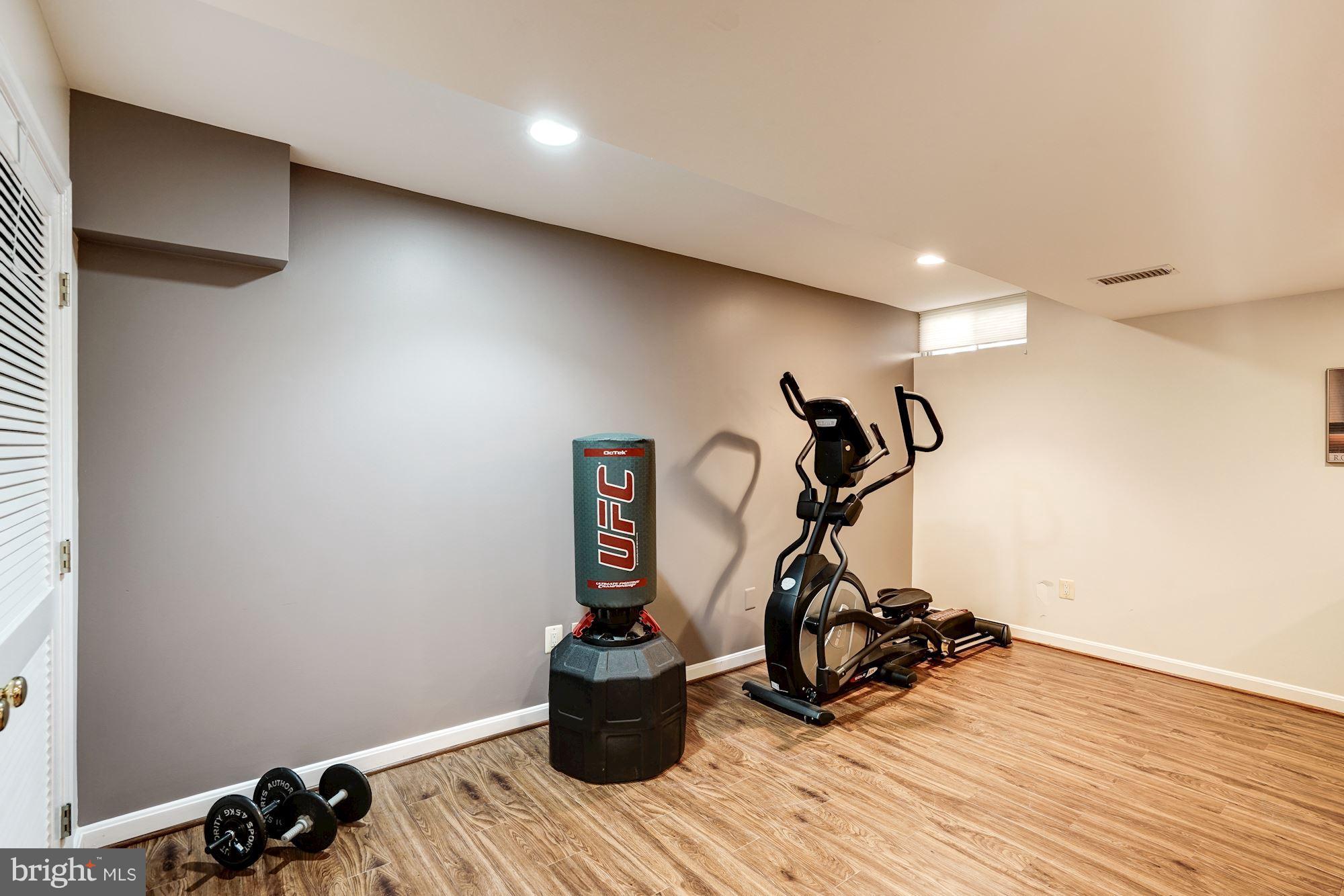 2104 Salt Kettle Way Reston, VA 20191 - Photo 22 of 29 a view of a room with gym equipment