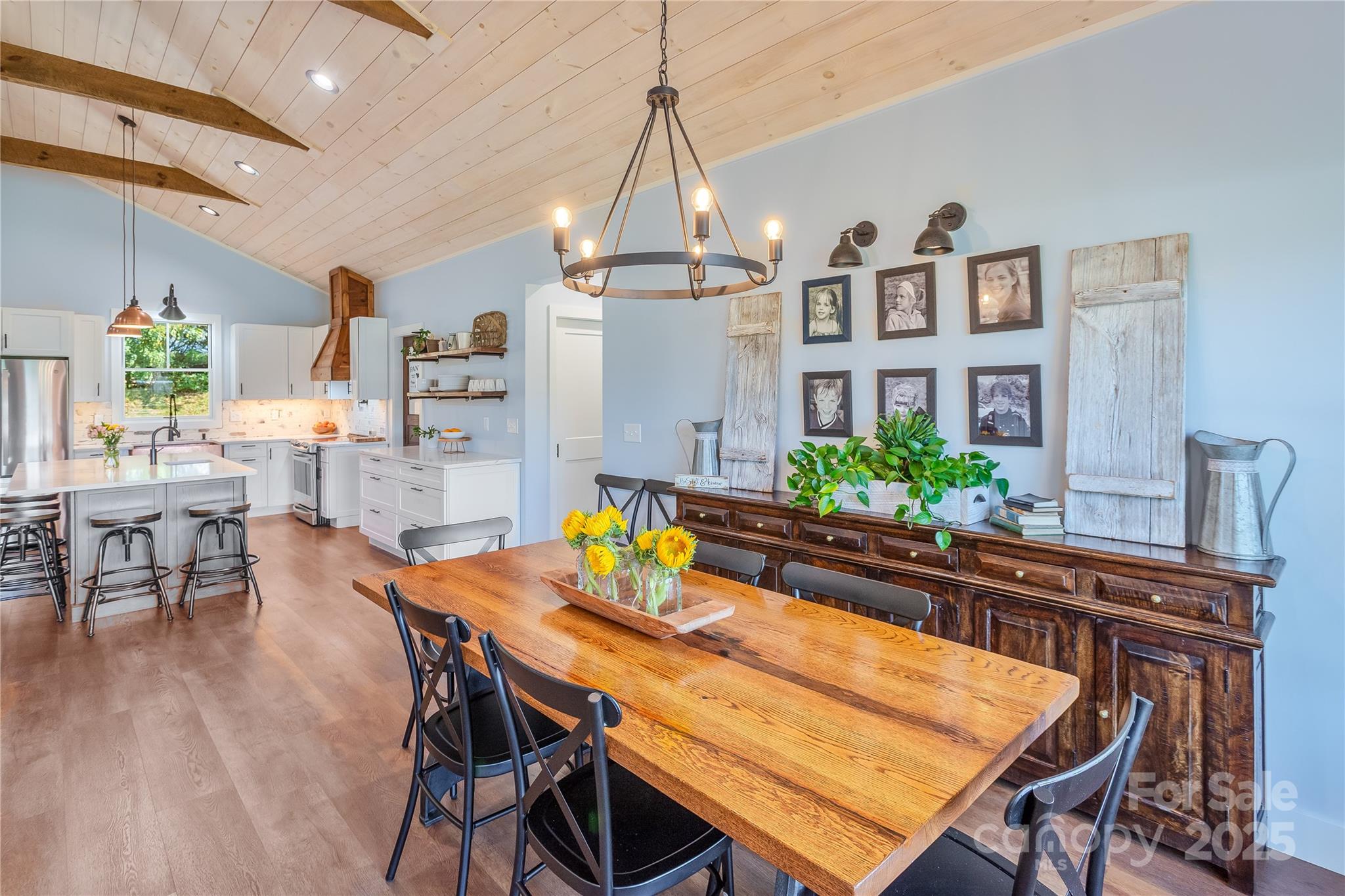 100 Kinloch Lane Clyde, NC 28721 - Photo 11 of 39 a dining room with furniture and window