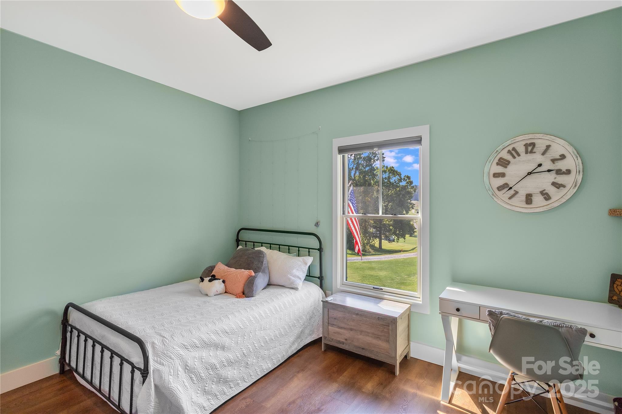 100 Kinloch Lane Clyde, NC 28721 - Photo 20 of 39 a bedroom with a bed and a window