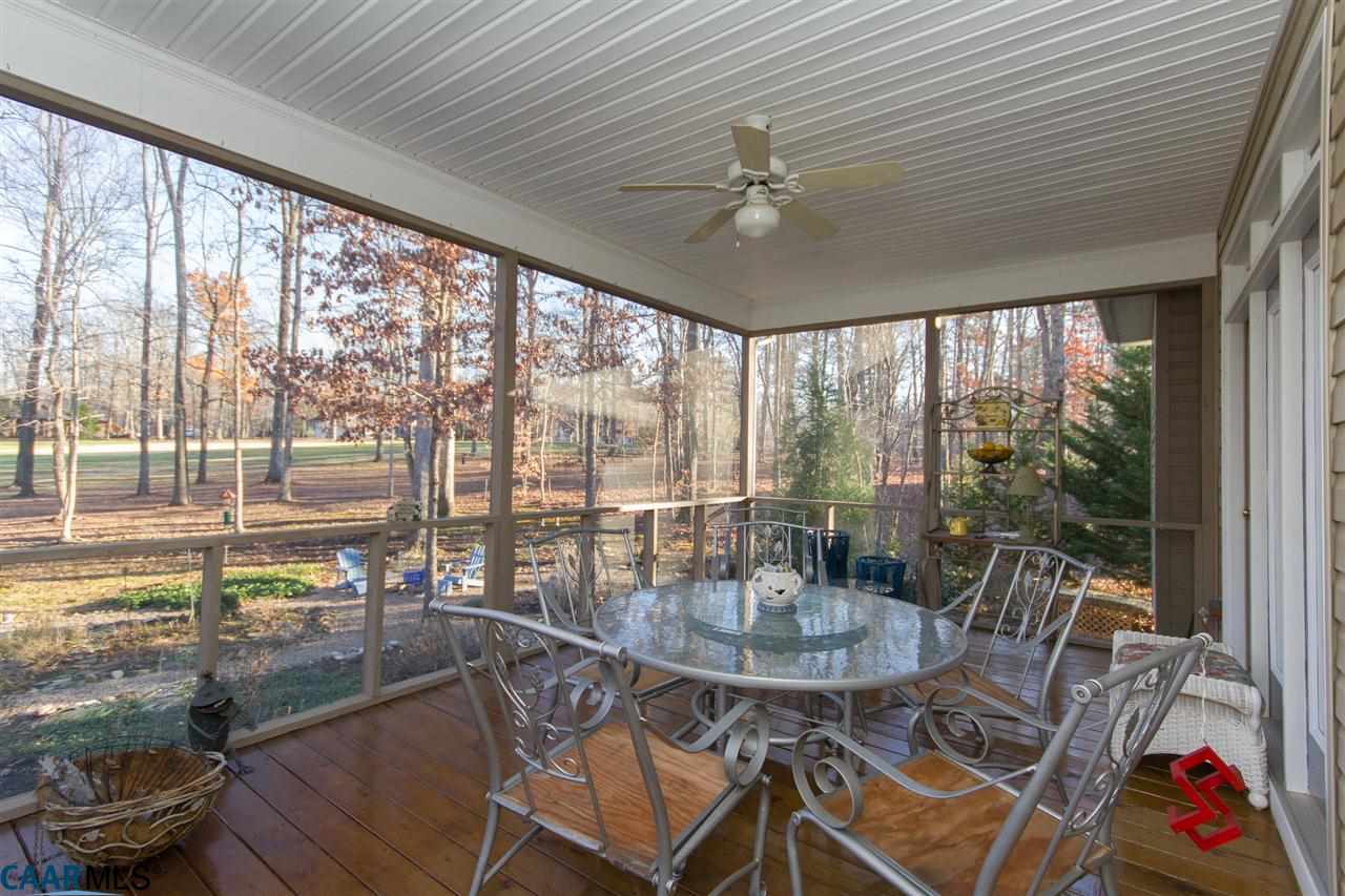 21 Out Of Bounds Road Palmyra, VA 22963 - Photo 25 of 38 18 x 12 Screened Porch with Relaxing Golf Views Year-round!