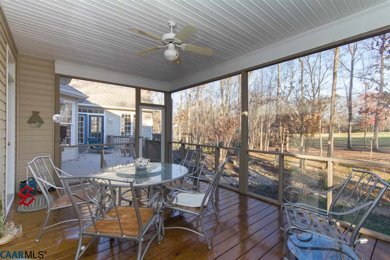 21 Out Of Bounds Road Palmyra, VA 22963 - Photo 26 of 38 May access Screened Porch from Deck or Master Bedroom - for those who want to sit quietly with a hot toddy and listen to the crickets just before turning in for the evening!