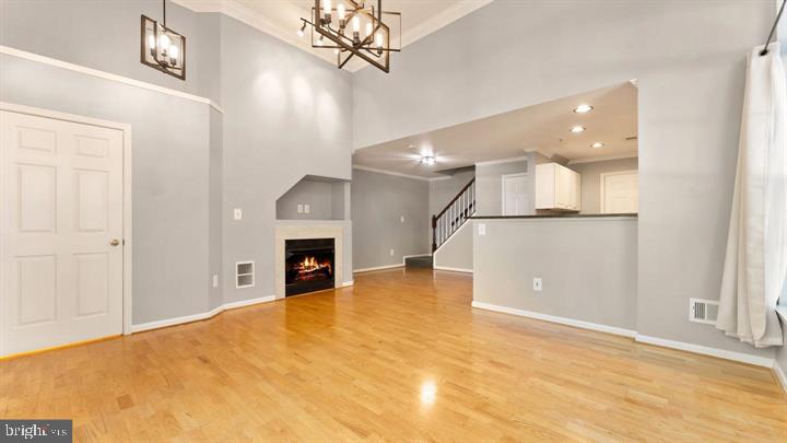 1918 Crescent Park Drive Reston, VA 20190 - Photo 6 of 33 Spacious living area with modern charm.