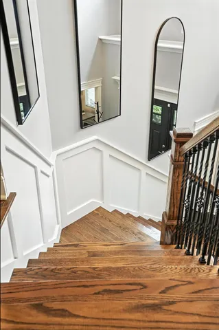 a view of front door and bedroom